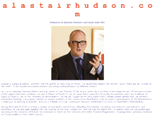 Tablet Screenshot of alastairhudson.com